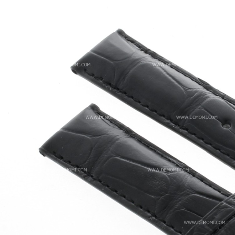 Montblanc Cinturino Alligatore Nero 103974 misure 21/20 mm per collezione Star e altri.