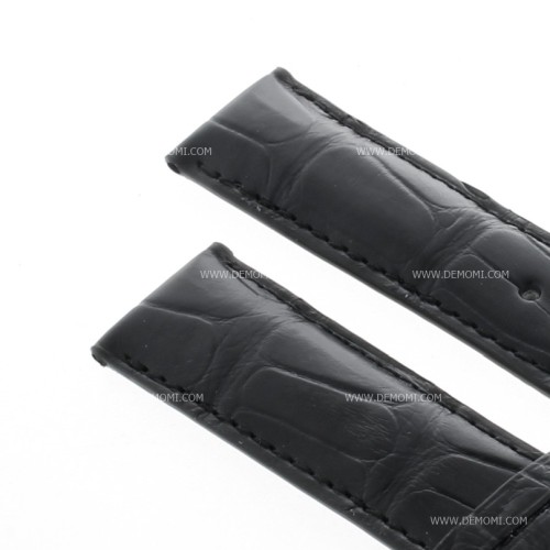 Montblanc Cinturino Alligatore Nero 103974 misure 21/20 mm per collezione Star e altri.