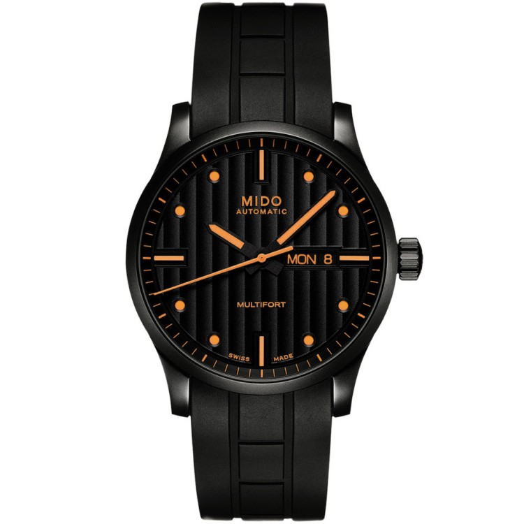 MIDO Multifort M005.430.37.051.80 Automatico in Acciaio 42 mm PVD e Gomma