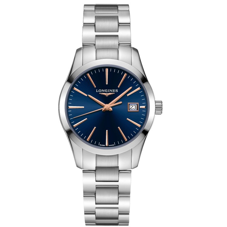 Longines CONQUEST Classic L2.386.4.92.6 Quarzo 34  mm Blu