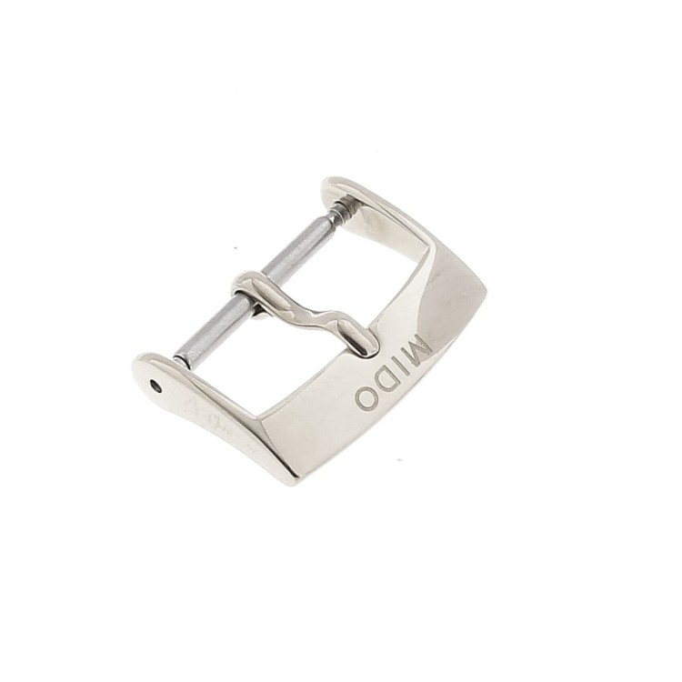 Mido Fibbia Ardiglione 18 mm Acciaio