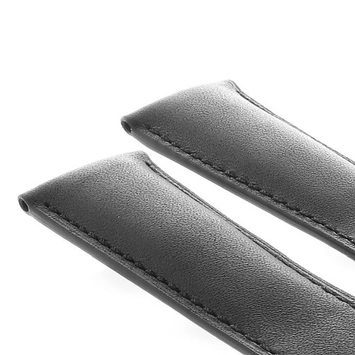 Tag Heuer leather strap 18 mm Black FDA2 22/FC6171 Monaco Targa Florio