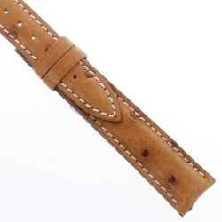 Cinturino Jaeger-LeCoultre Aftermarket Compatibile Struzzo Marrone opaco 16/14 mm B42M 2