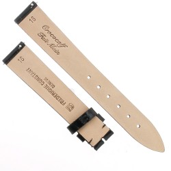 Frederique Constant CinturinoFCS-B16x14NS Stampa Alligatore Nero 16-14 mm 2