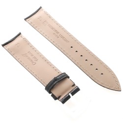 Frederique Constant Cinturino FCS-SB20 x18 Stampa Alligatore Nero 20-18 mm 2