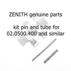 Zenith kit tubo e perno in acciaio per maglia Crono Class 02.0500.400 e simili fine anni 1990.