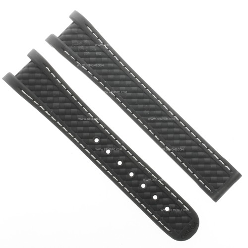 OMEGA cinturino caucciù nero Seamaster Aqua Terra 150MT Co-Axial  diametro 38mm 220.10.38.20 e simili