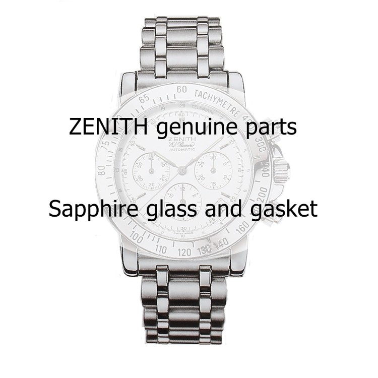Zenith Vetro Zaffiro + Giunto per ref 02.0461.400 cronografo Rainbow