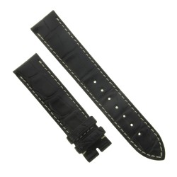 Longines Cinturino Alligatore L682119979  Nero Opaco 19/18 mm