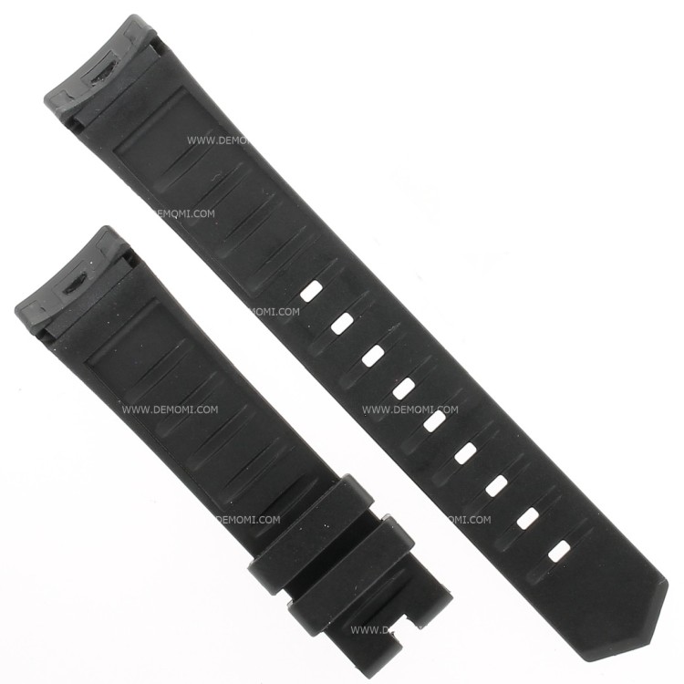 Tag Heuer Cinturino Caucciù FT8010 Nero misure 21/18 mm per Aquaracer