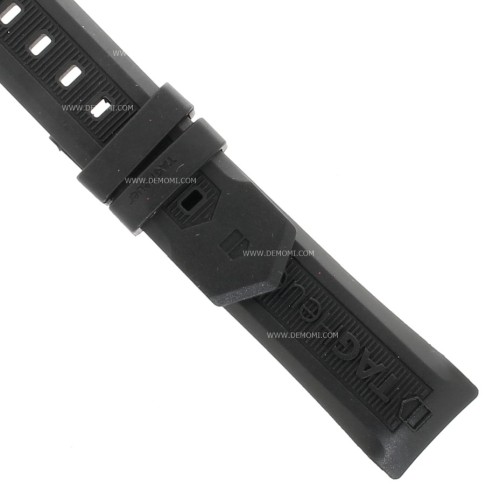 Tag Heuer Cinturino Caucciù FT8010 Nero misure 21/18 mm per Aquaracer