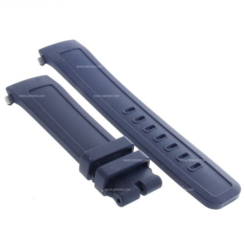 IWC Cinturino Caucciù colore Blu per Aquatimer 3568 3767 Cousteau. Attacco integrato . 22/20
