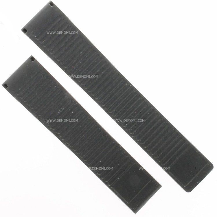 Tag Heuer Cinturino Caucciù FT6024  Nero 19 x 17mm