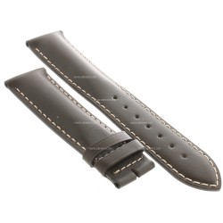 Longines Cinturino Pelle Liscia Marrone Opaco con cuciture bianche 21/20 mm Conquest e altri. L682124853 2