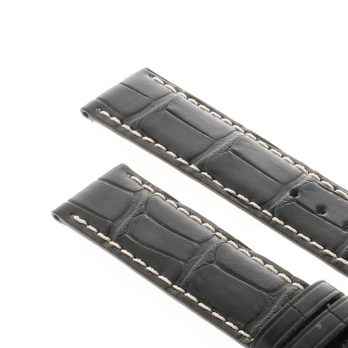 Longines Cinturino Alligatore L682119979  Nero Opaco 19/18 mm