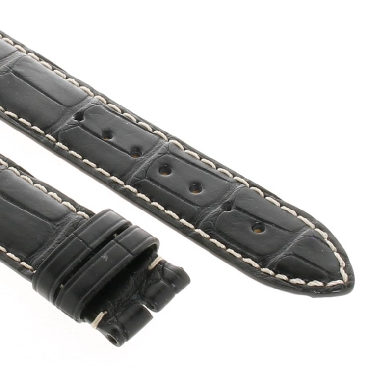 Longines Cinturino Alligatore L682119979  Nero Opaco 19/18 mm