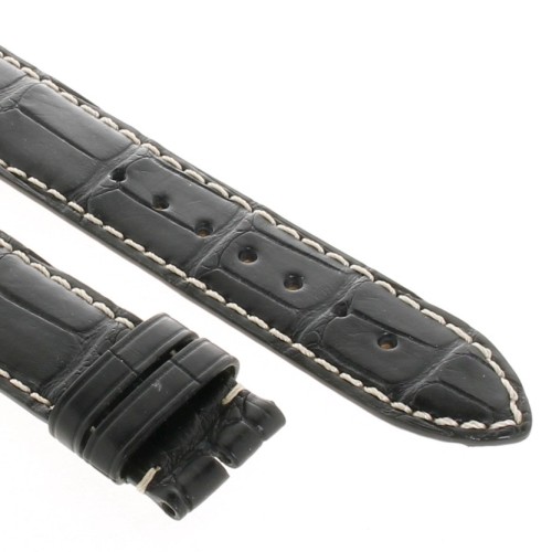 Longines Cinturino Alligatore L682119979  Nero Opaco 19/18 mm