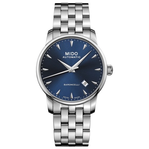 Mido Baroncelli II M8600.4.15.1 Orologio Automatico 38 mm Blu