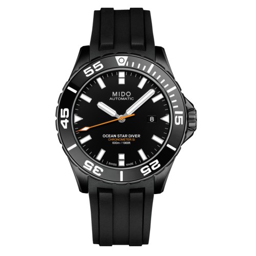 MIDO Ocean Star M026.608.37.051.00 Automatico in Acciaio DLC 43 mm Lunetta Ceramica