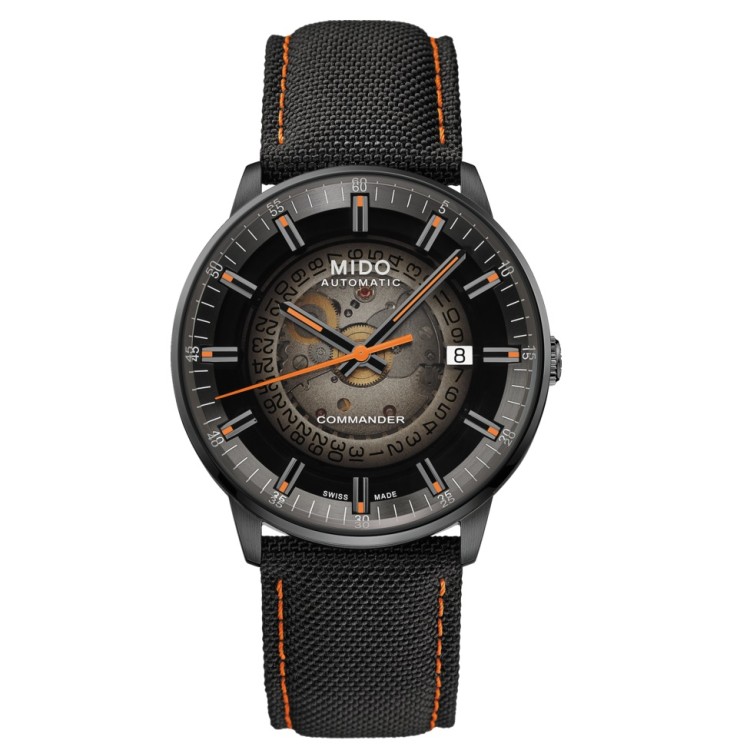 MIDO Commander Gradient M021.407.37.411.00 Automatico Acciaio PVD Nero 40 mm..