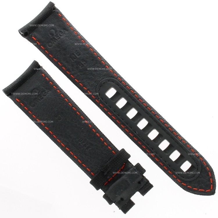 OMEGA cinturino tela tessuto Nero  Speedmaster dark side of the moon 311.92.44.51.01.003 