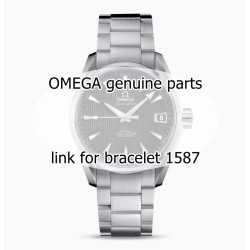 OMEGA Maglia per Bracciale Seamaster misura 17 x 8,2 x 3 mm con Perno e Viti inclusi. 2