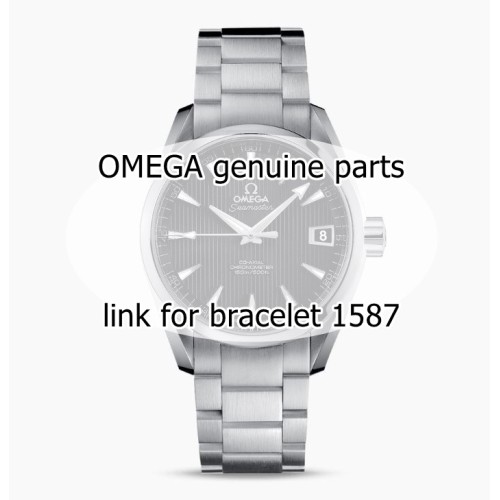 OMEGA Maglia per Bracciale Seamaster misura 17 x 8,2 x 3 mm con Perno e Viti inclusi.