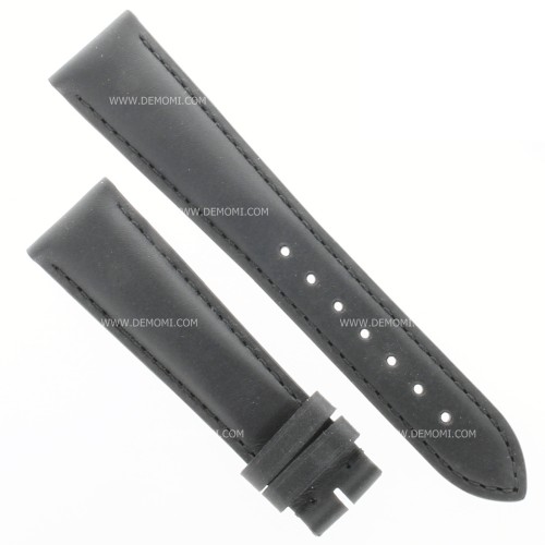 Longines Cinturino Pelle Liscia Opaca Nero 20/16 mm Heritage -  black  calfskin leather strap L682101325