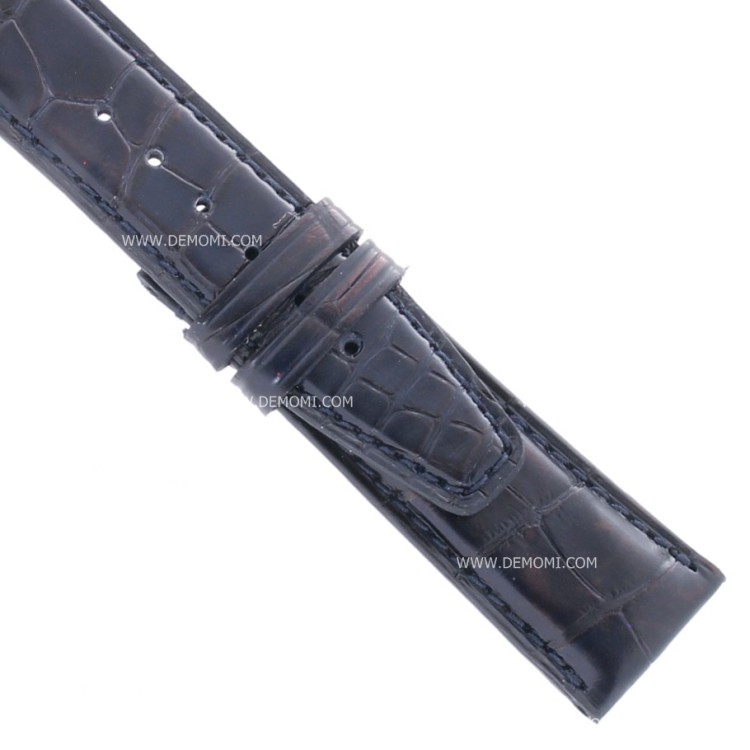IWC Cinturino Alligatore Blu Notturno Portoghese, Da Vinci