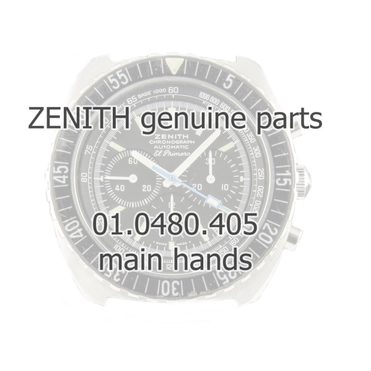 Zenith Lancette ore, minuti e secondi al centro  per cronografo El Primero Pilot Diver 01.0180.415