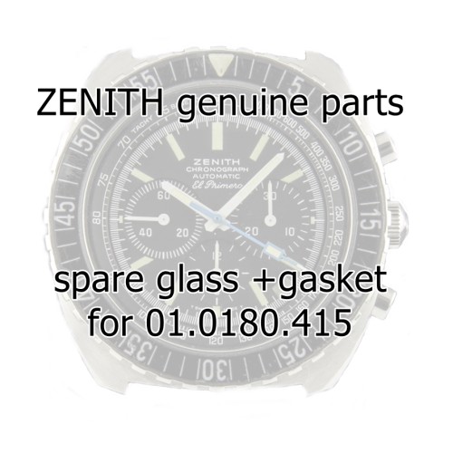 Zenith Vetro + giunto per El Prmero 01.0180.415 Cronografo Pilot Diver