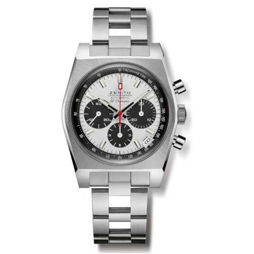 ZENITH 50TH Anniversary El Primero A384 Revival 03.A384.400/21.M384 misura 37 mm Cronografo.