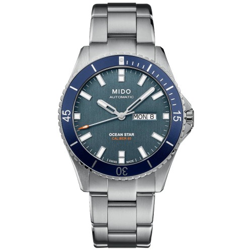 MIDO Ocean Star M026.430.11.081.00 Automatico Blu in Acciaio 42,5 mm