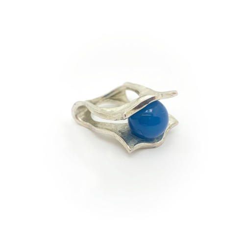 Anello BlackMax Agata sferica MAX7