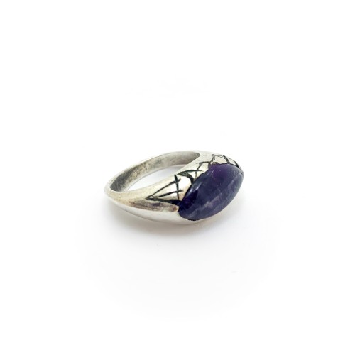 Anello BlackMax Ametista MAX16