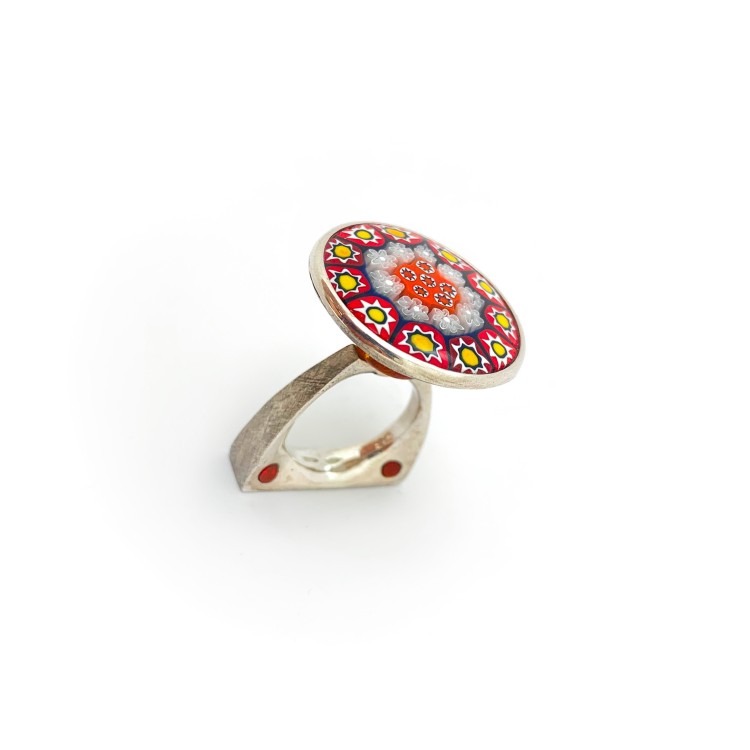 Anello BlackMax Argento Murrina MAX9