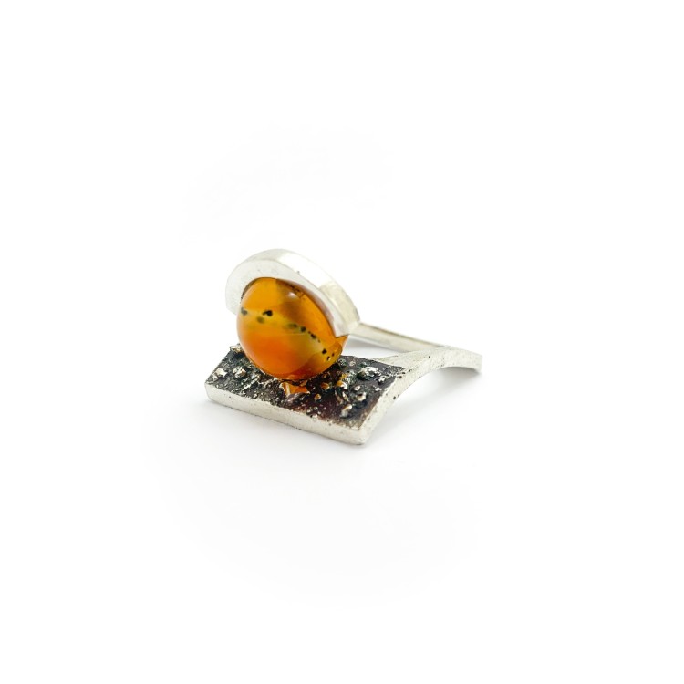 Anello BlackMax Corniola MAX8