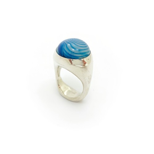 Anello BlackMax Resina blu MAX20
