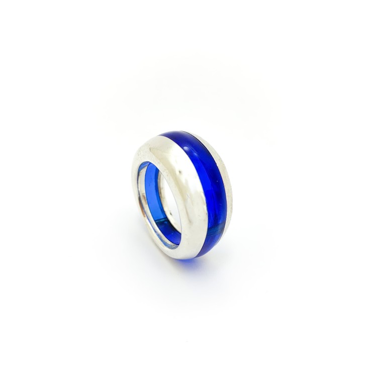 Anello BlackMax Resina blu MAX22