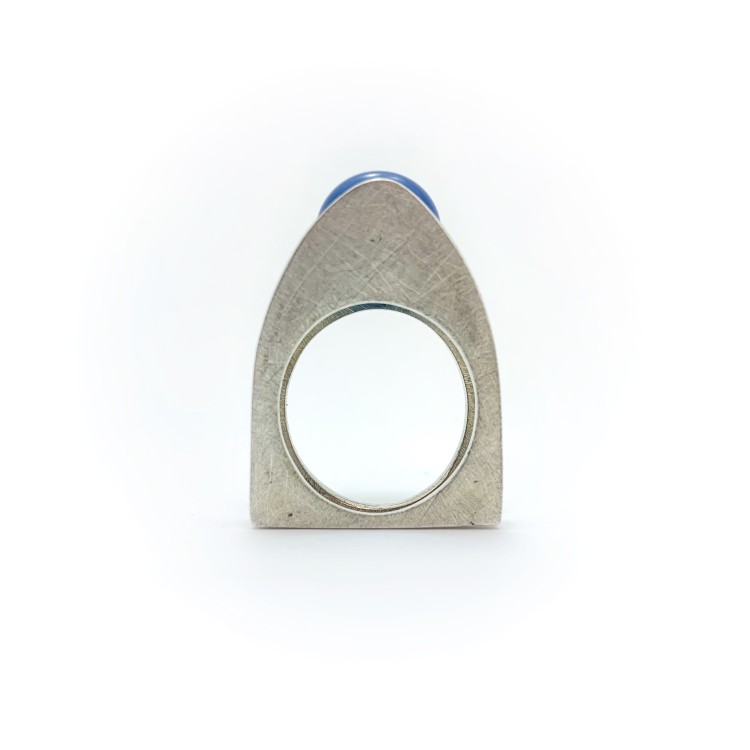Anello BlackMax Agata sferica MAX15.2