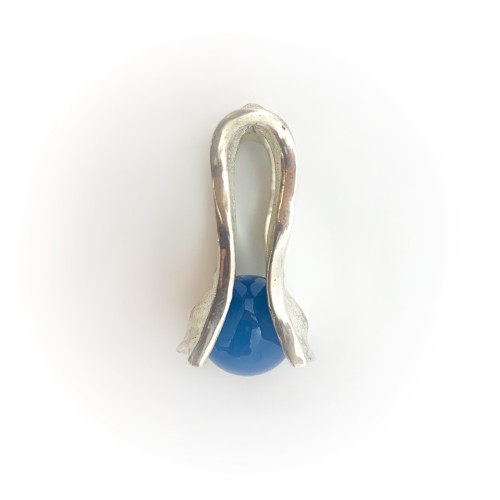 Anello BlackMax Agata sferica MAX7