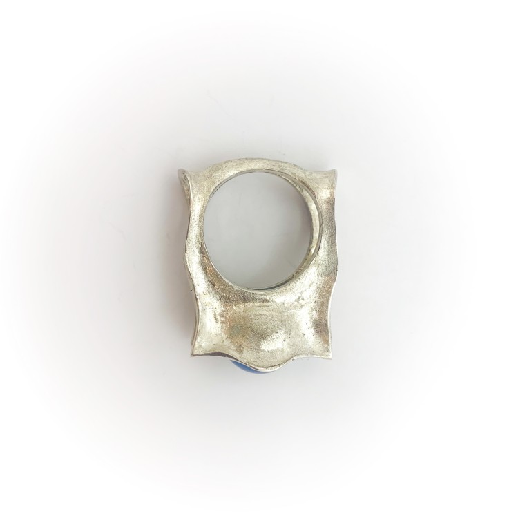 Anello BlackMax Agata sferica MAX7