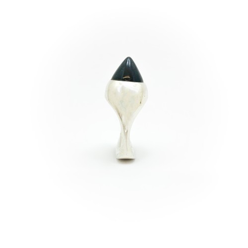 Anello BlackMax Argento 925 Onice a cono MAX27.1