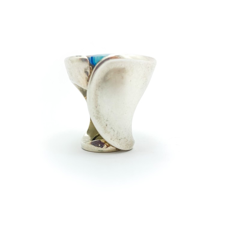 Anello BlackMax Argento Murrina MAX34