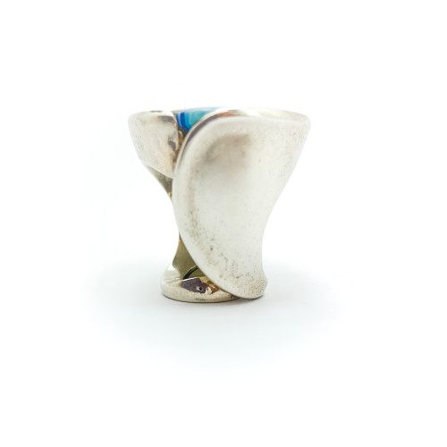 Anello BlackMax Argento Murrina MAX34