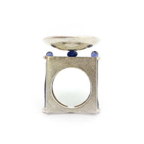 Anello BlackMax Argento Murrina MAX40