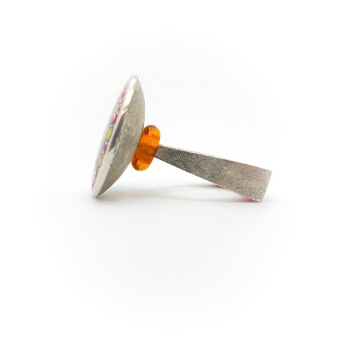 Anello BlackMax Argento Murrina MAX9