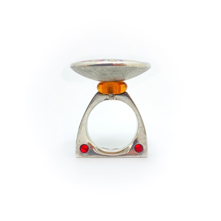 Anello BlackMax Argento Murrina MAX9