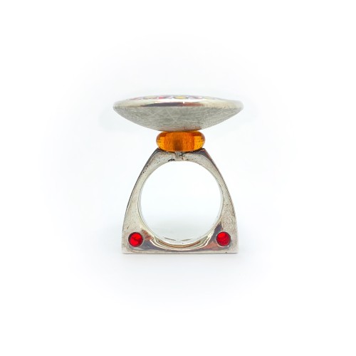 Anello BlackMax Argento Murrina MAX9