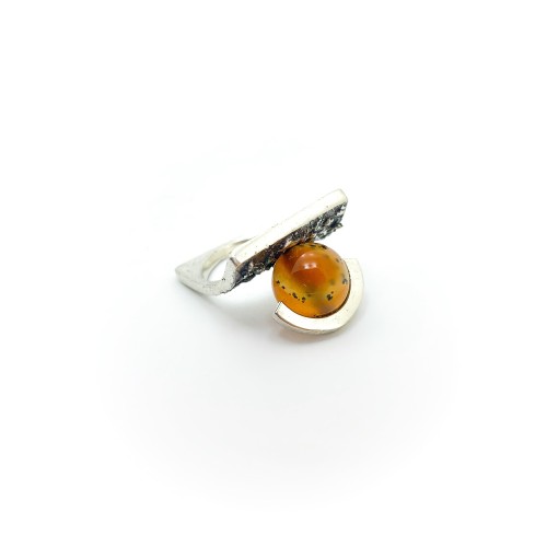 Anello BlackMax Corniola MAX8